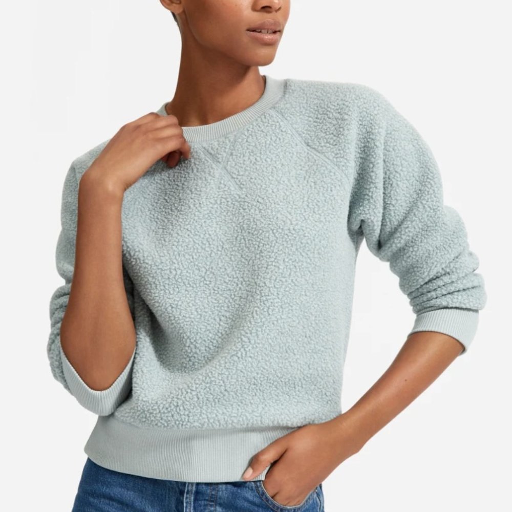 The ReNew Fleece Raglan Sweatshirt